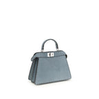 Blue Calf Leather Bos Taurus Handbag Fendi