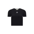 Black Cotton T-Shirt Fendi