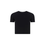 Black Cotton T-Shirt Fendi