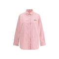 Multicolor Cotton Pattern Shirt Miu Miu