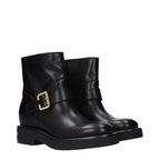 Black Leather Ankle Boots Chloé