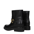 Black Leather Ankle Boots Chloé