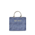 Blue Nylon Shoulder Bag