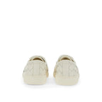 White Calfskin Low Top Sneakers Bottega Veneta