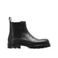 Black Calfskin Chelsea Boots Bottega Veneta