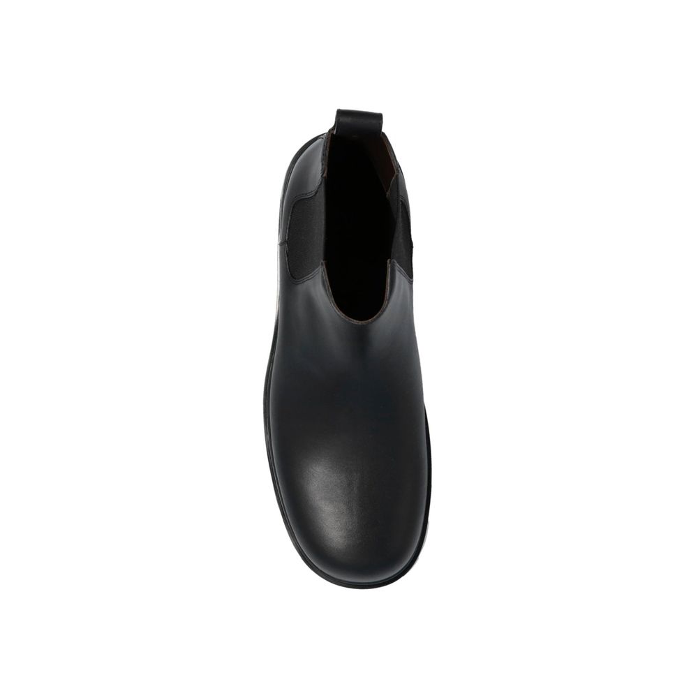 Black Calfskin Chelsea Boots Bottega Veneta