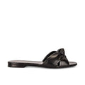 Black Calfskin Slides
