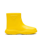 Bicolor Rubber Rain Boots Prada