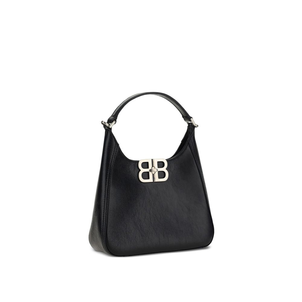 Black Lamb Leather Shoulder Bag Balenciaga