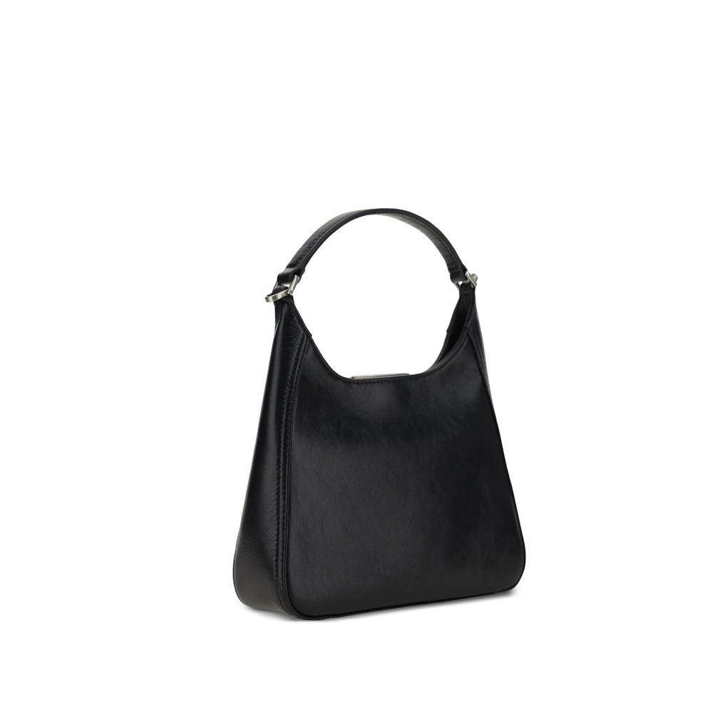 Black Lamb Leather Shoulder Bag Balenciaga