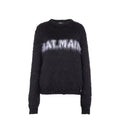 Black Mohair Sweatshirt Balmain