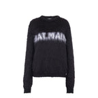 Black Mohair Sweatshirt Balmain