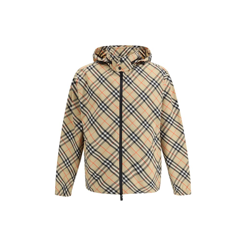 Multicolor Polyester Shell Jacket Burberry