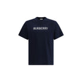Blue Cotton T-Shirt Burberry
