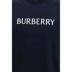 Blue Cotton T-Shirt Burberry