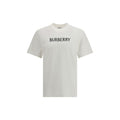 White Cotton T-Shirt Burberry