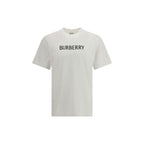 White Cotton T-Shirt Burberry