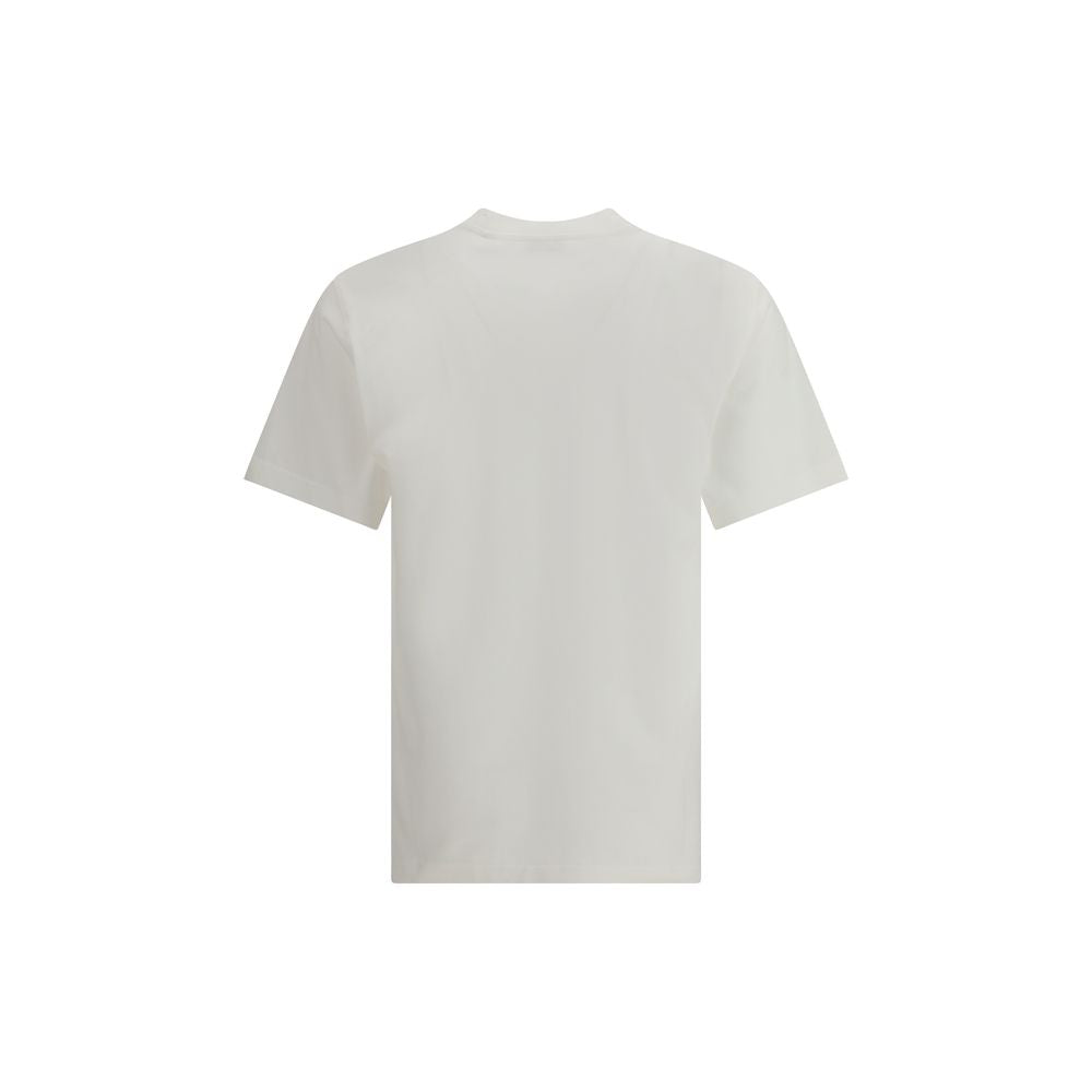 White Cotton T-Shirt Burberry