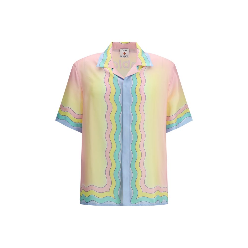 Multicolor Silk Pattern Shirt Casablanca