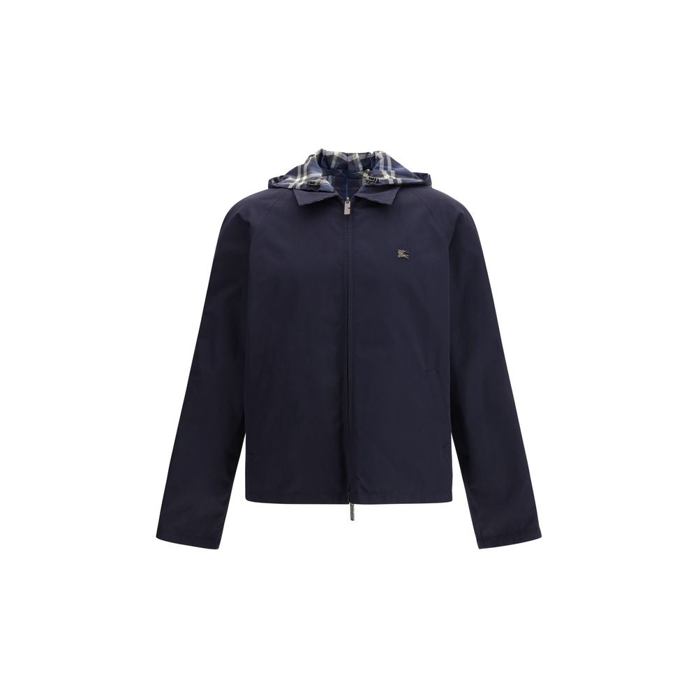 Blue Polyester Rain Coat