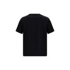 Black Cotton T-Shirt Burberry