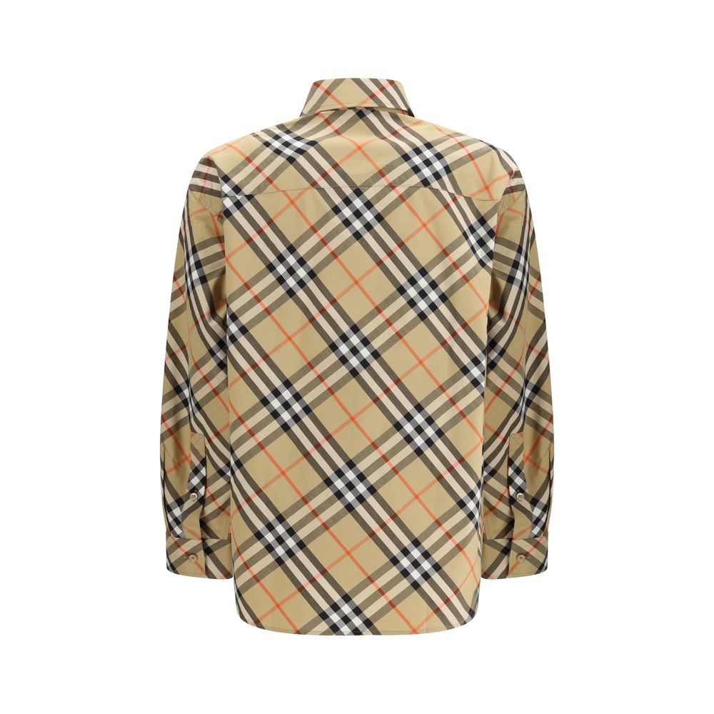 Multicolor Cotton Pattern Shirt Burberry