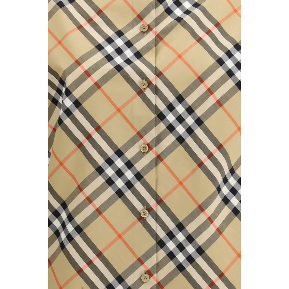 Multicolor Cotton Pattern Shirt Burberry