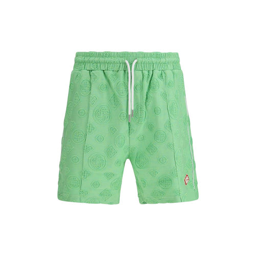 Bicolor Cotton Bermuda Shorts Casablanca