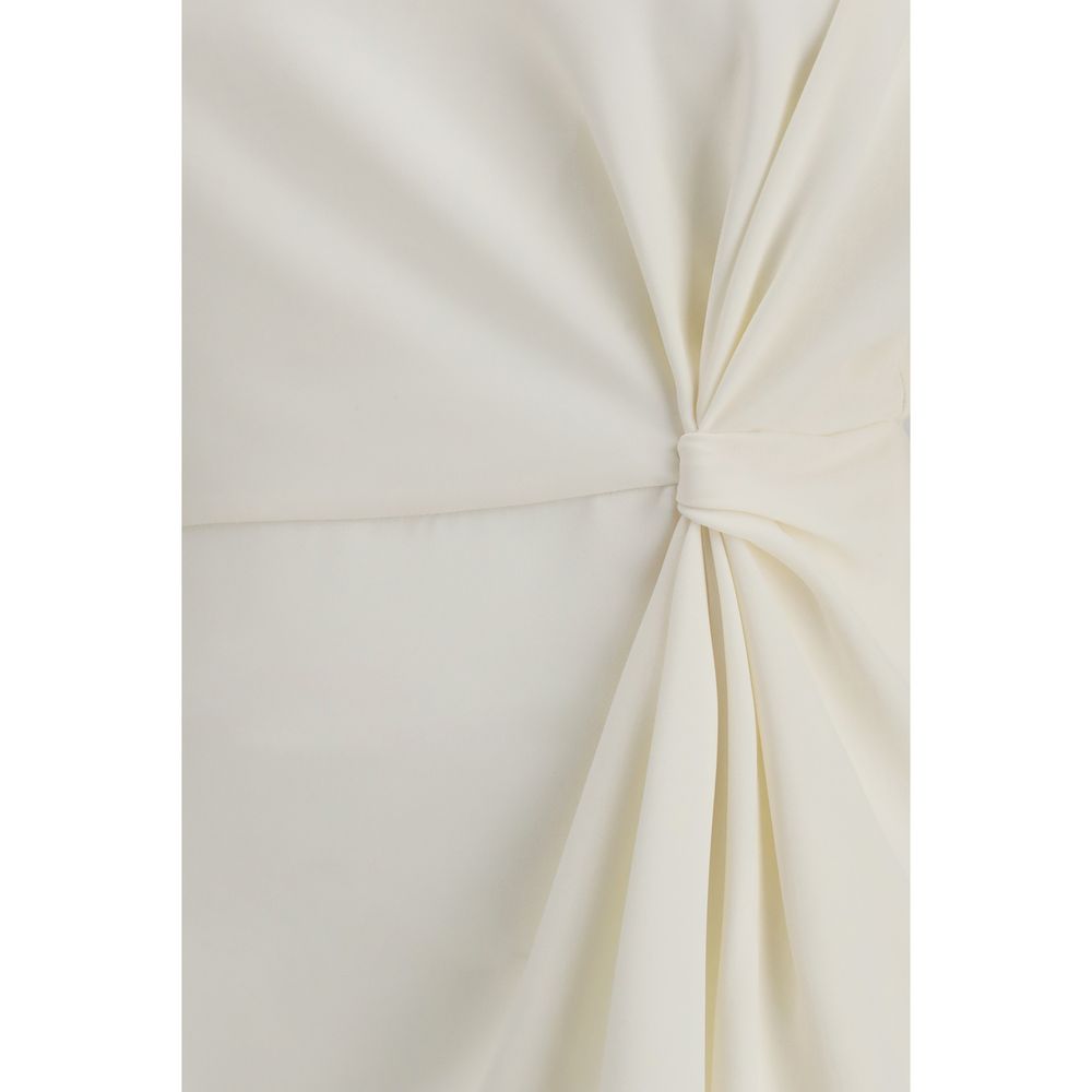 Beige Silk Shirt Valentino