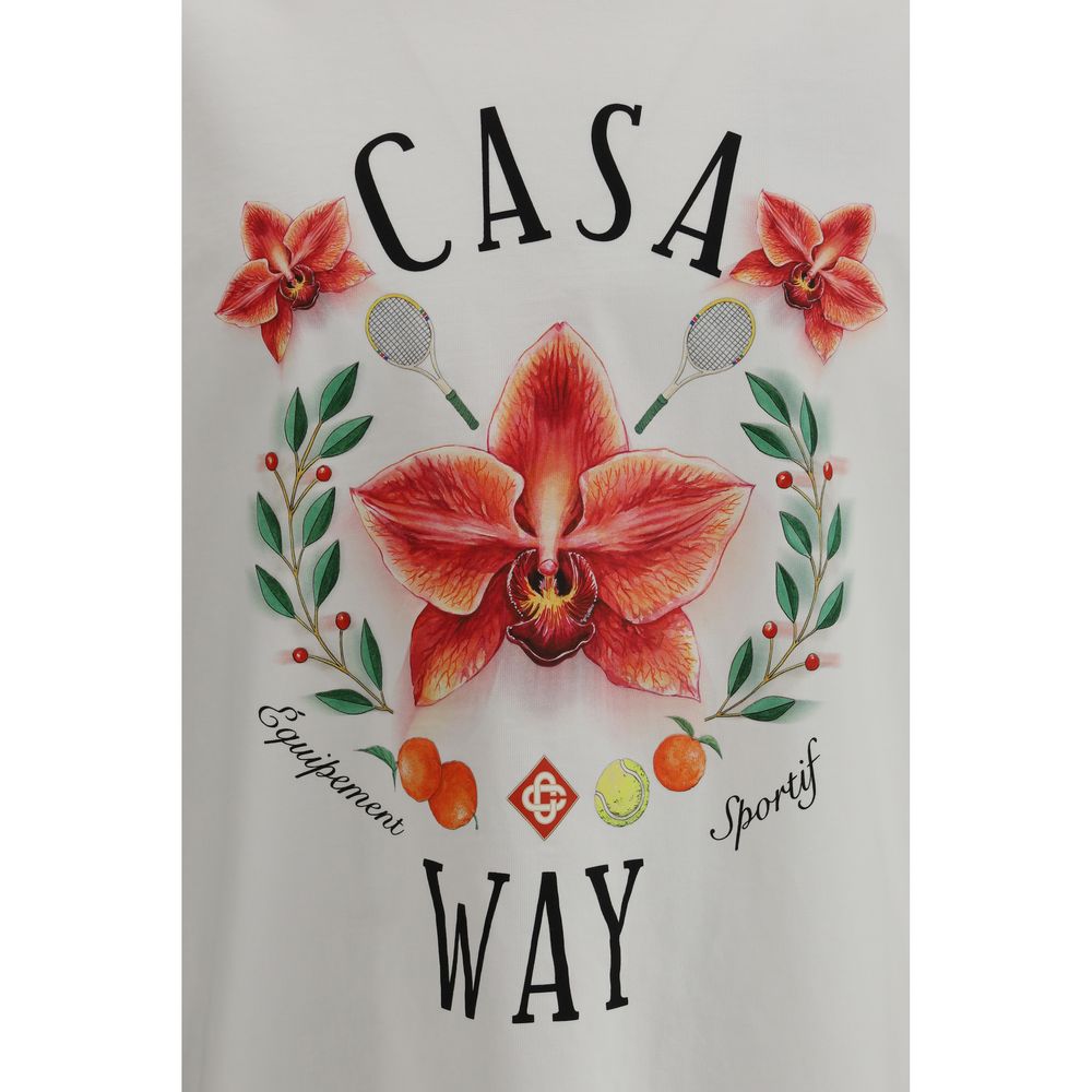 White Cotton T-Shirt Casablanca