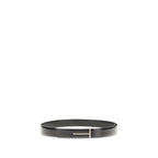 Black Goatskin Regular Belt