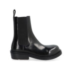 Black Calfskin Chelsea Boots Bottega Veneta