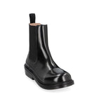 Black Calfskin Chelsea Boots Bottega Veneta