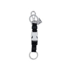 Black Nylon Keychain Prada