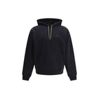 Black Cotton Sweatshirt Burberry