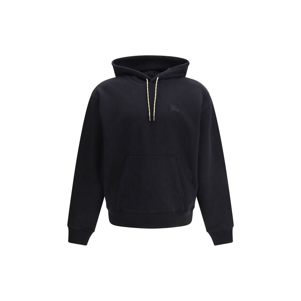 Black Cotton Sweatshirt Burberry