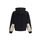 Black Cotton Sweatshirt Burberry