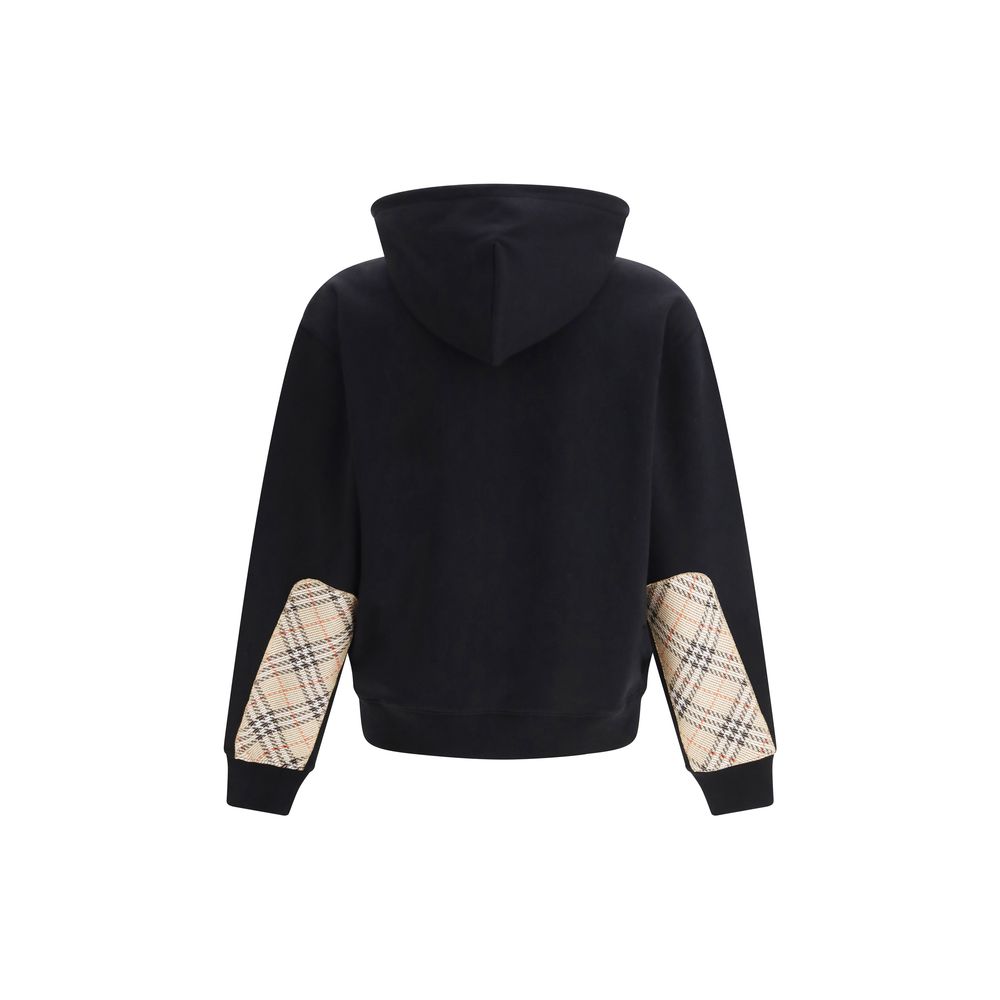 Black Cotton Sweatshirt Burberry