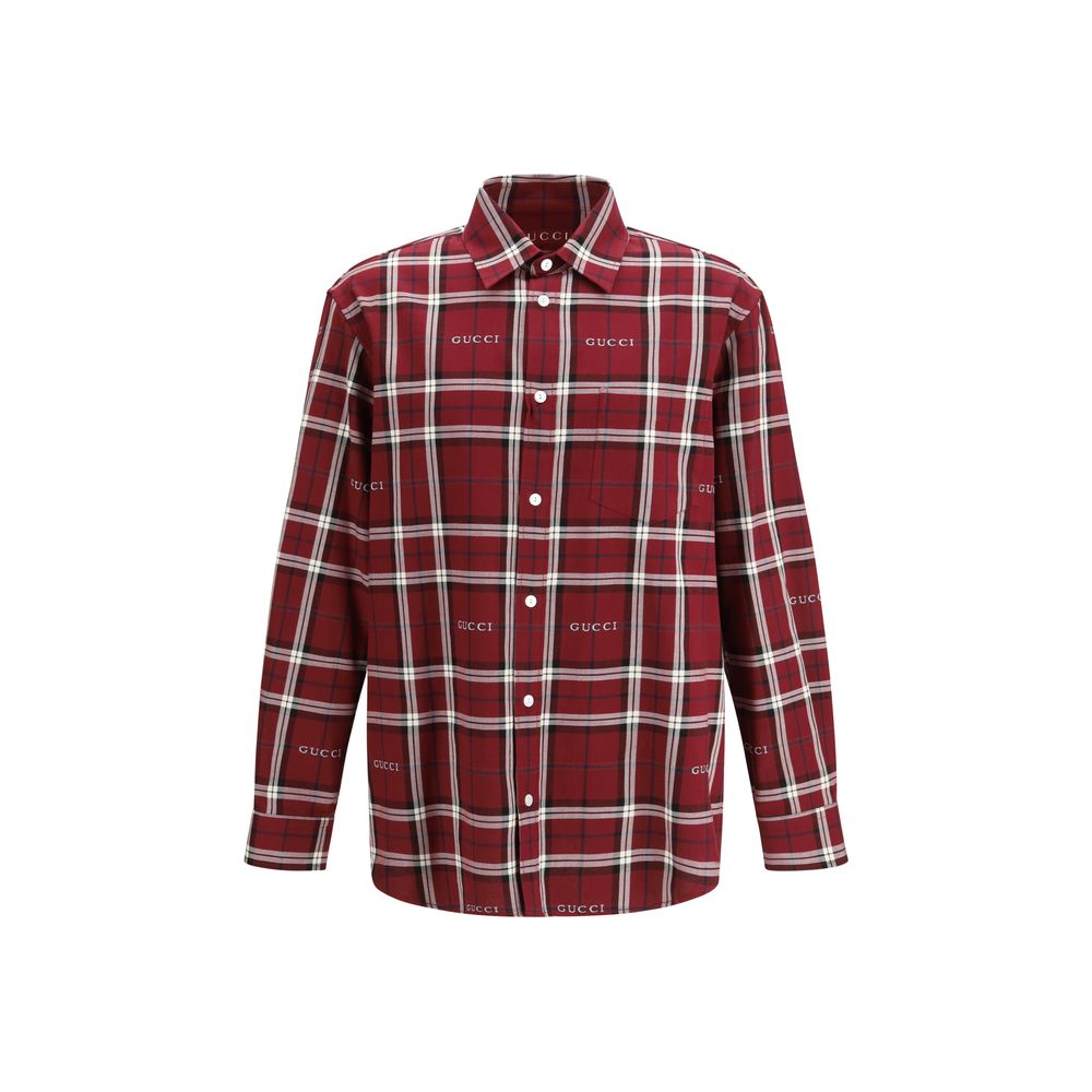 Multicolor Cotton Pattern Shirt Gucci