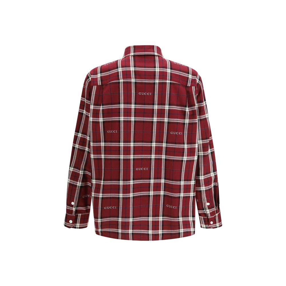 Multicolor Cotton Pattern Shirt Gucci