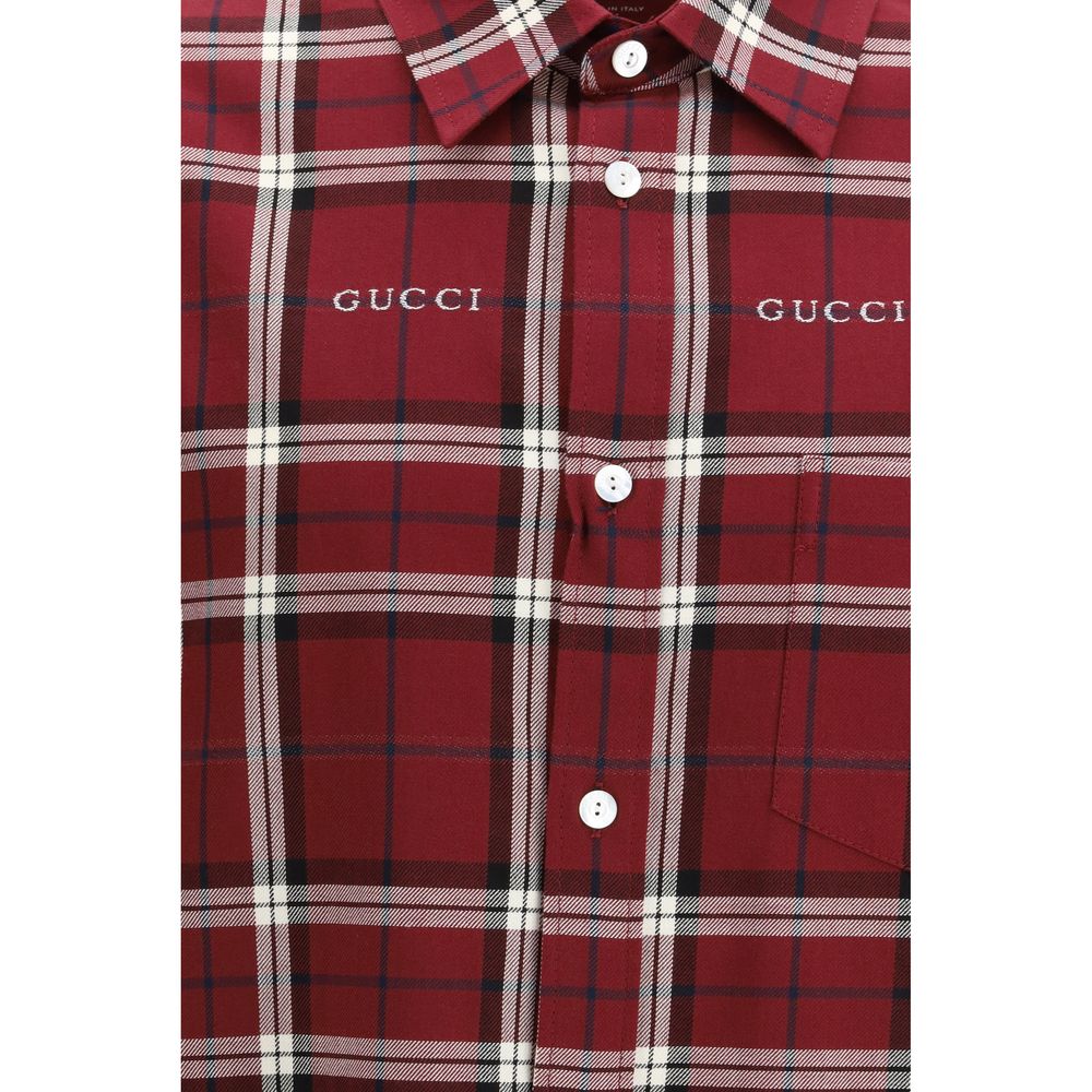 Multicolor Cotton Pattern Shirt Gucci