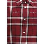 Multicolor Cotton Pattern Shirt Gucci