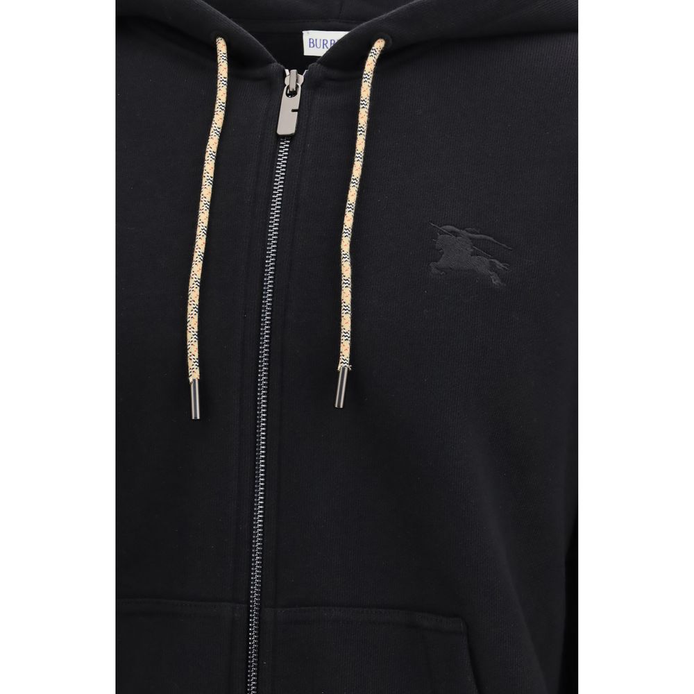 Black Cotton Sweatshirt Burberry