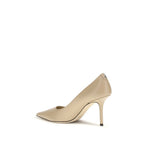 Multicolor Goatskin High Heel Pumps