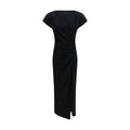 Black Cotton Casual Dress Isabel Marant