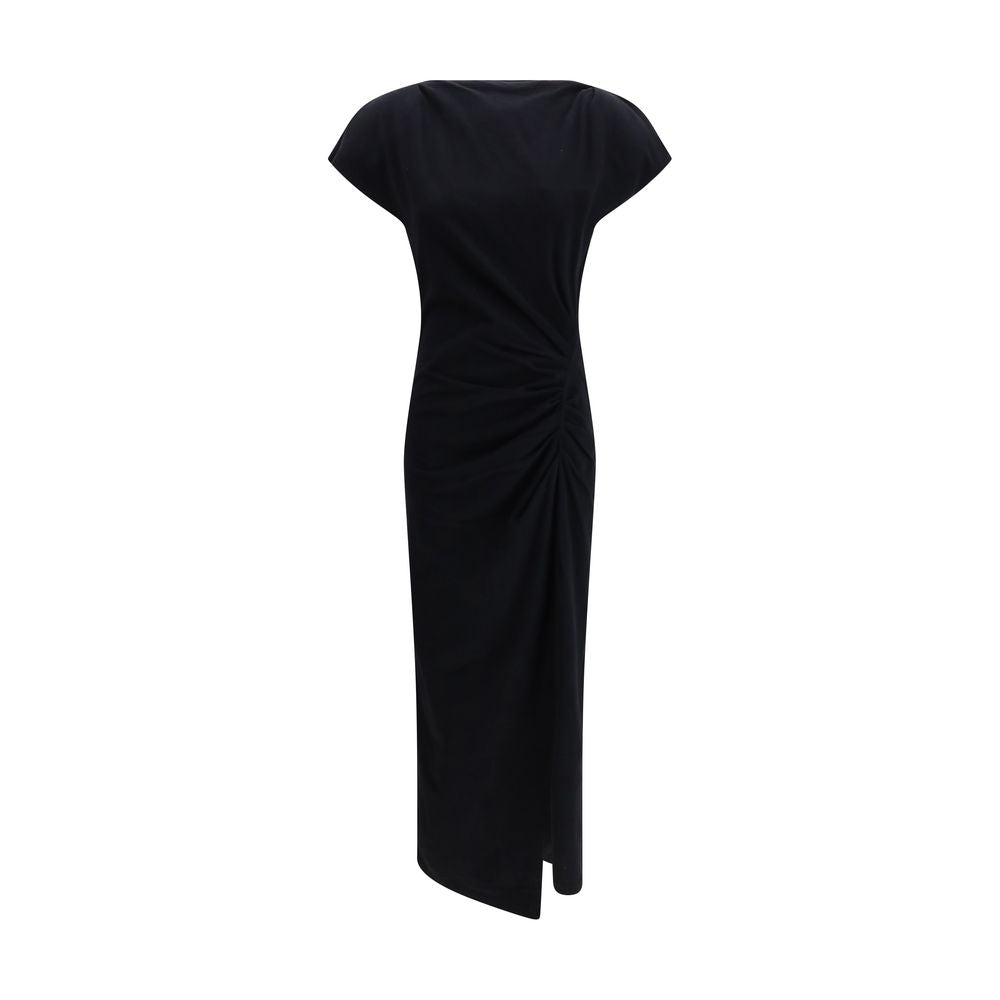 Black Cotton Casual Dress Isabel Marant