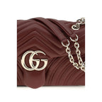 Bordeaux Calf Leather Bos Taurus Shoulder Bag