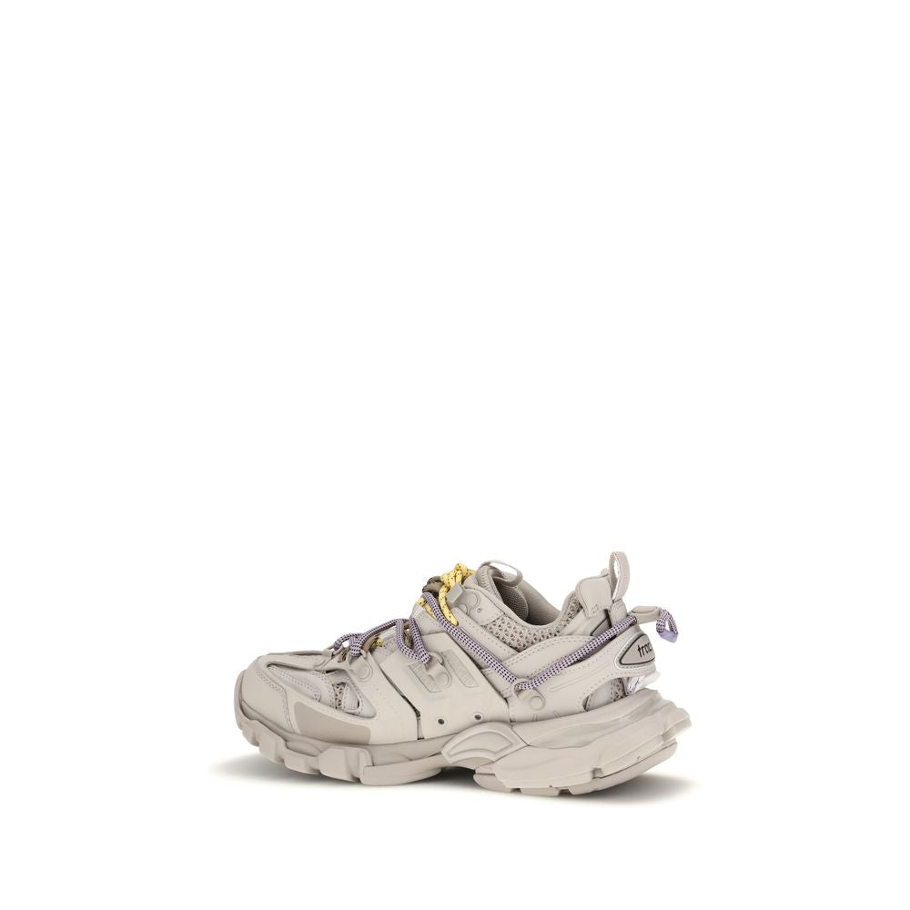 Gray Polyester Athletic Sneakers Balenciaga