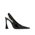 Black Calfskin High Heel Pumps Saint Laurent