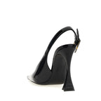 Black Calfskin High Heel Pumps Saint Laurent